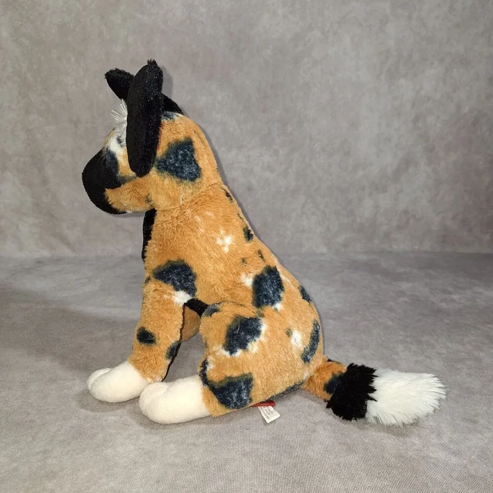 Adventure Planet Hyena Painted Wild African Dog Plush Stuffed Animal Toy